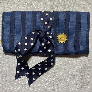 NWT Vintage Roll-up Toiletry / Cosmetics Bag